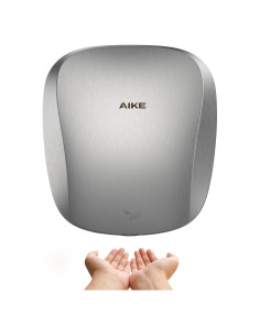 Secador de Manos AIKE AK2903 Acero Inoxidable 1400W HEPA