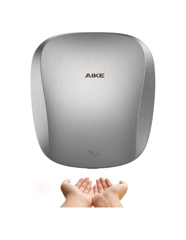 Secador de Manos AIKE AK2903 Acero Inoxidable 1400W HEPA