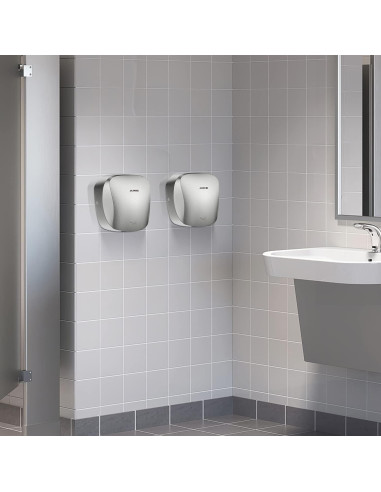 Secador de Manos AIKE AK2903 Acero Inoxidable 1400W HEPA