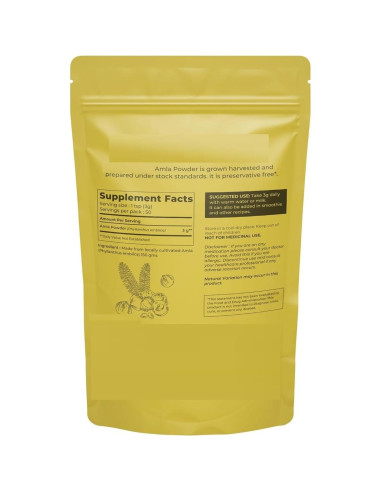Polvo de Amla Orgánico NEN 150g - Superalimento Natural