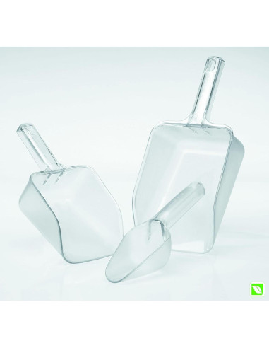 Cuchara de Hielo Rubbermaid 6 oz Transparente Apta Lavavajillas