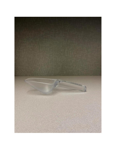 Cuchara de Hielo Rubbermaid 6 oz Transparente Apta Lavavajillas