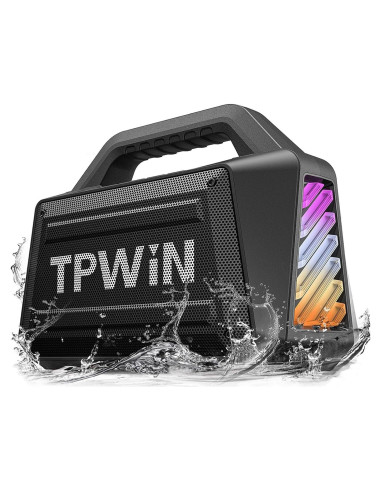 Altavoz Bluetooth TPWIN-S01 80W Portátil Impermeable 20H