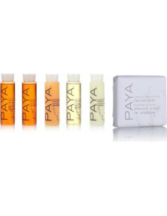 Conjunto de Viaje Paya Organics - Champú, Acondicionador, Gel de Ducha y Jabones 2