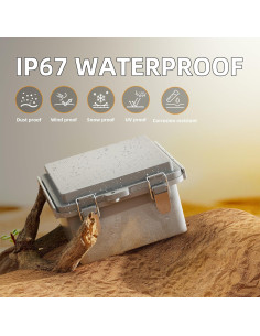 Caja Eléctrica Exterior Joinfworld IP67 15x15cm Resistente 2