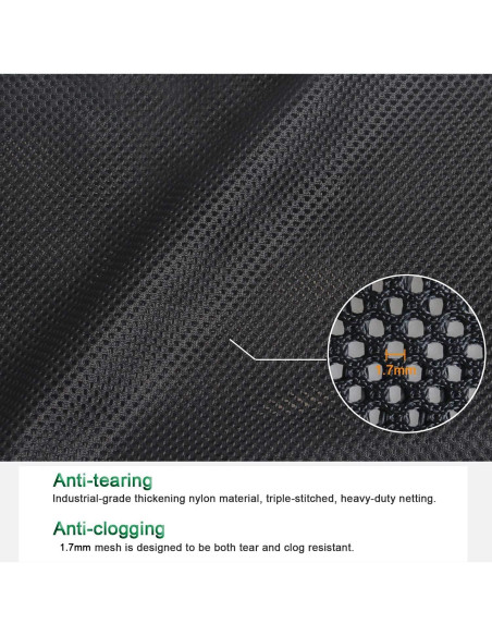 Bolsa de Filtro para Bomba Hecaty 31x40 cm - 2 Pcs Nylon