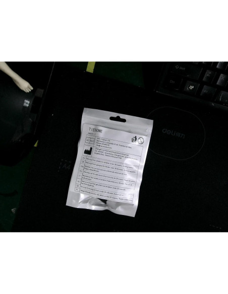 8 Ayudantes Reutilizables para Palillos TIESOME Negro