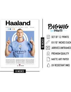 Conjunto de Pósters de Fútbol BigWig Prints - 12 Impresiones 20x25 cm 2