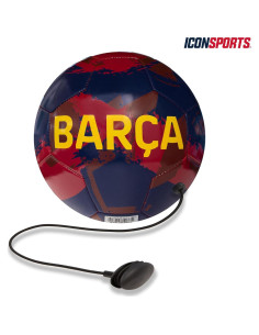 Balón de Fútbol Tamaño 5 Icon Sports FC Barcelona Azul 2