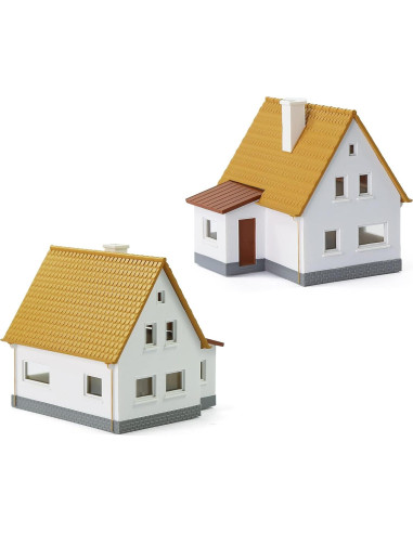 3 Casas Modelo Escala N 1:160 EVEMODEL Diseño Arquitectónico