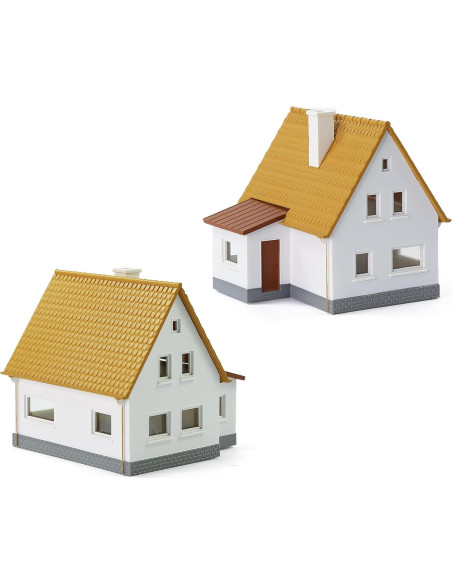 3 Casas Modelo Escala N 1:160 EVEMODEL Diseño Arquitectónico