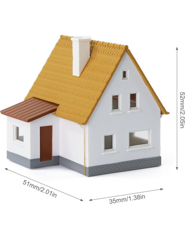 3 Casas Modelo Escala N 1:160 EVEMODEL Diseño Arquitectónico