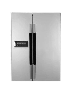 Cubiertas de Manijas de Refrigerador JHHSYU 2 Unidades Neopreno Negro