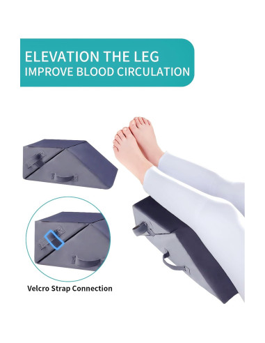 Juego de 3 Almohadas Cuña SJFFDP para Posicionamiento y Alivio