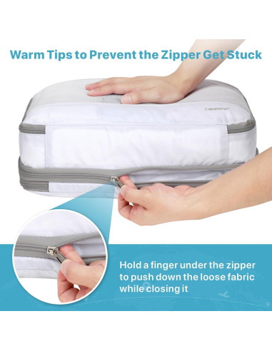 Cubo de Compresión Doble Cara Cambond 39x29x15cm para Viajes