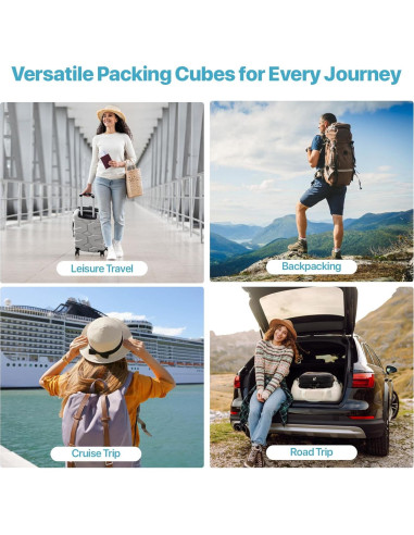 Cubo de Compresión Doble Cara Cambond 39x29x15cm para Viajes