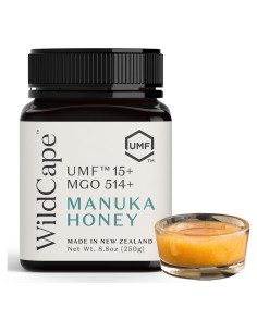 Miel de Manuka WildCape UMF 15+ MGO 514+ 250g Pura Cruda