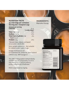 Miel de Manuka WildCape UMF 15+ MGO 514+ 250g Pura Cruda 2