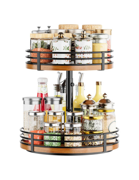 Organizador Giratorio OVICAR Lazy Susan 2 Niveles 30.48 cm Organizador Giratorio OVICAR Lazy Susan 2 Niveles 30.48 cm