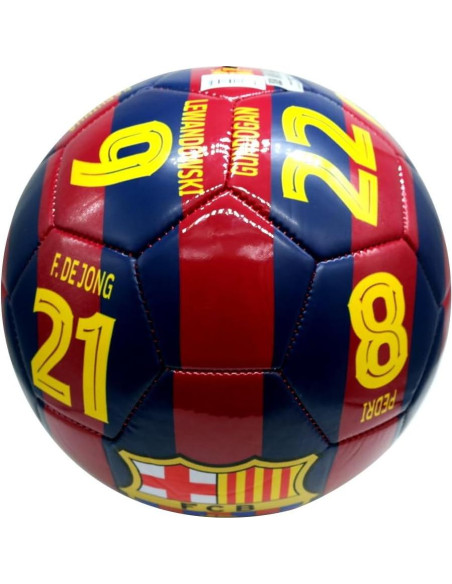 Balón de Fútbol Oficial FC Barcelona Icon Sports Tamaño 5