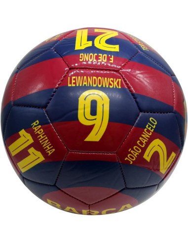 Balón de Fútbol Oficial FC Barcelona Icon Sports Tamaño 5