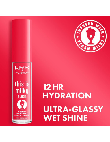 Brillo Labial NYX Professional Makeup 3.85ml Batido de Cereza