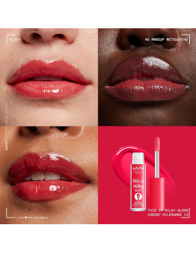 Brillo Labial NYX Professional Makeup 3.85ml Batido de Cereza