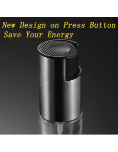 Pulverizador de Aceite Wayeept 100ml Acero Inoxidable Vidrio 2