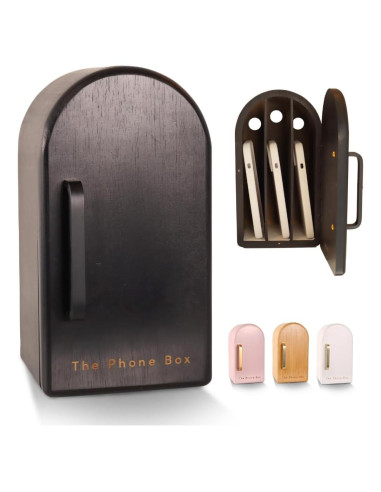 Caja Decorativa para Teléfonos Móviles Papaya - Madera de Bambú