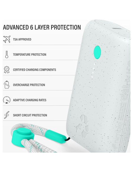 Cargador Portátil Nimble 10,000mAh Carga Rápida Dual USB-C Cargador Portátil Nimble 10,000mAh Carga Rápida Dual USB-C