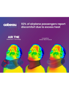 Almohada Inflable de Viaje Cabeau AirTNE - Ajustable y Compacta 2