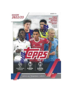 Caja Blaster Tarjetas Coleccionables Topps UEFA 2022-23