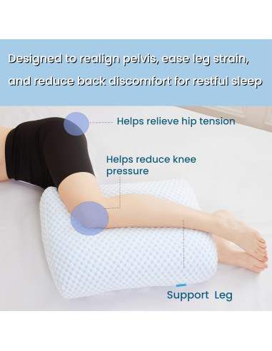 Almohada de Rodilla Tutukeam Mediana Espuma Viscoelástica