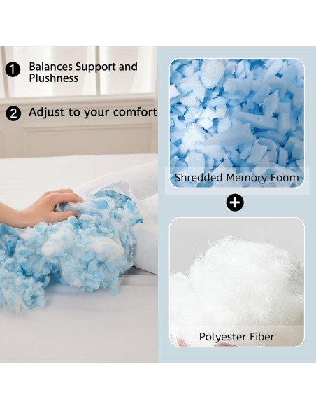 Almohada de Rodilla Tutukeam Mediana Espuma Viscoelástica