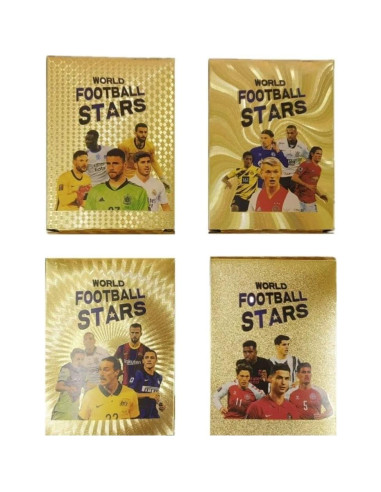 Tarjetas de Comercio de Fútbol Mundial Oonch - 55 Tarjetas Premium