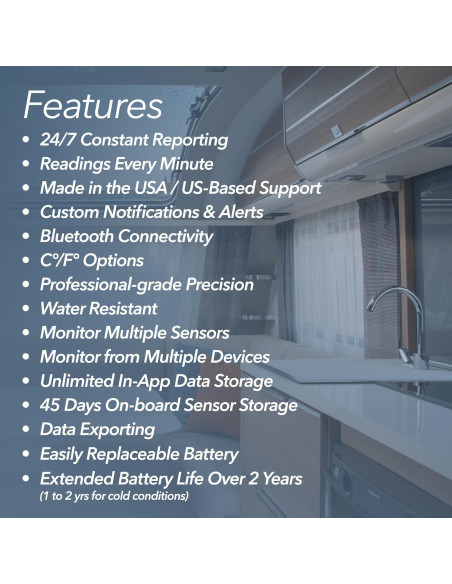 Sensor de Temperatura y Humedad SensorPush HT.w Bluetooth Sensor de Temperatura y Humedad SensorPush HT.w Bluetooth