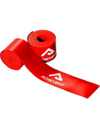 Banda de Compresión Muscular Achieve Fit - 1x Rojo y 1x Negro