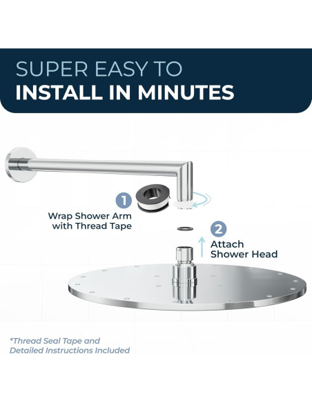 Cabezal de Ducha de Lluvia 30 cm HammerHead Showers Cromo Cabezal de Ducha de Lluvia 30 cm HammerHead Showers Cromo