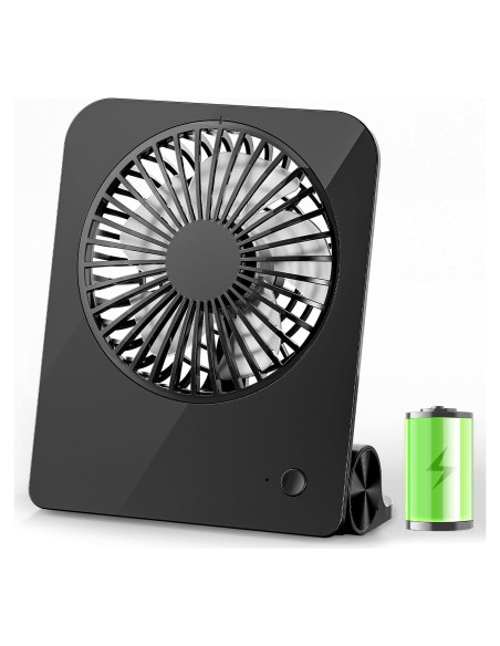 Ventilador de Escritorio TriPole KW39 Mini Portátil 2000mAh Ventilador de Escritorio TriPole KW39 Mini Portátil 2000mAh