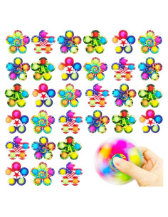Paquete de 30 Spinners Antiestrés SUNPROUND para Niños