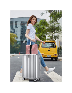 Correa Bungee Ajustable ZXZone para Equipaje Negro 50-64 cm 2