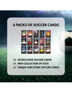 Tarjetas de Comercio de Fútbol 2025 - 48 Tarjetas Coleccionables 2