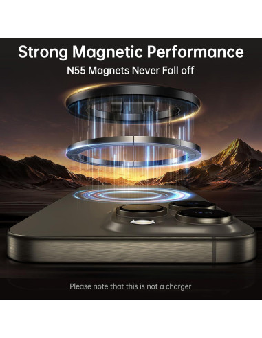 Soporte Magnético para Coche SYNCWIRE MagSafe 360 Fibra de Carbono