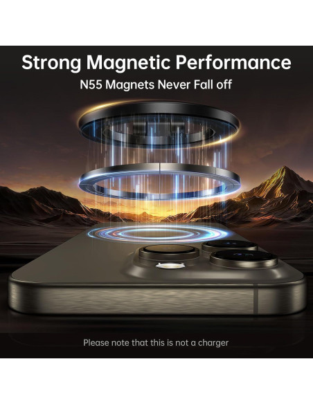 Soporte Magnético para Coche SYNCWIRE MagSafe 360 Fibra de Carbono