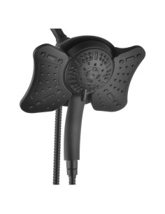 Cabezal de Ducha Dual GRICH 2 en 1 9 Modos 22.1 cm Negro