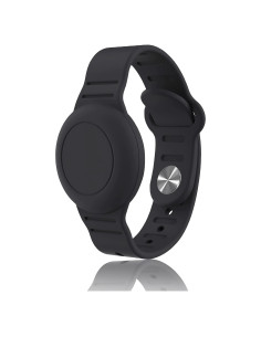 Pulsera Impermeable para Niños Tyanuzz con Soporte AirTag Negro