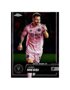 Tarjeta de colección Lionel Messi 2023 Topps Chrome