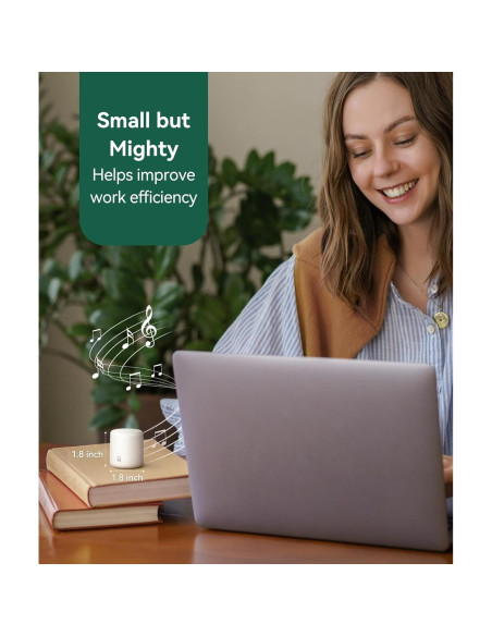 Máquina de Ruido Blanco Restnature HX-R30, 16 Sonidos Naturales