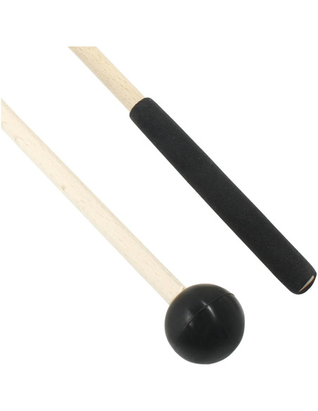 Mazas de Percusión de Madera Bonsicoky 23.1 cm Goma Negra