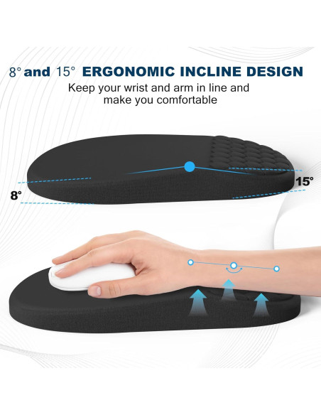 Almohadilla Ergonómica Hasinart con Masaje y Base Antideslizante
